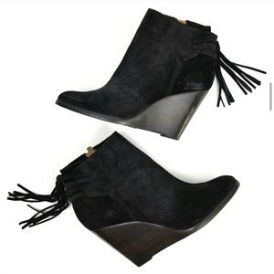 Frye | Cece tassel booties size 8.5